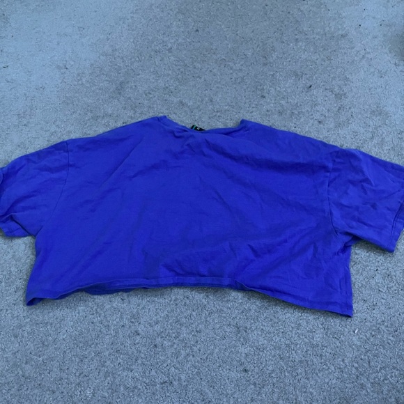 VITRIOL purple crop top - Picture 2 of 3